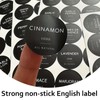 Spice Jar Labels,180 PCS Round Spice Label Seasoning Stickers for