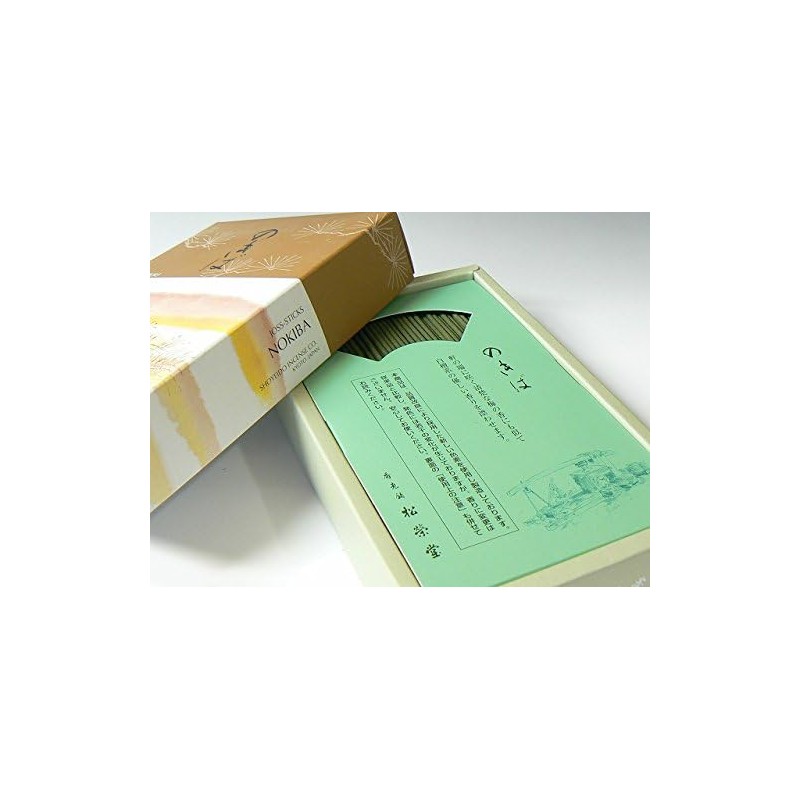 SHOYEIDO Moss Garden Incense Nokiba (500 Sticks)