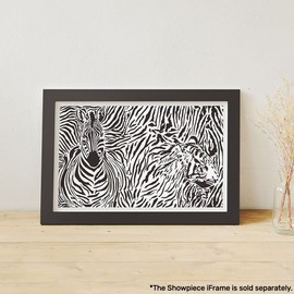 Pintoo Jigsaw Puzzles 1000 Piece for Adults - Extreme Puzzle - Animal Print Beautiful Plastic Puzzle for Home Decor Zero Dust Easy Storage [H1549]