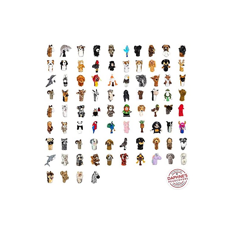 Daphne's Novely Headcover - Golden Retiever