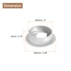 QUARKZMAN 2 Pieces Cable Grommet 2 Inch/50mm ABS Desk Cable