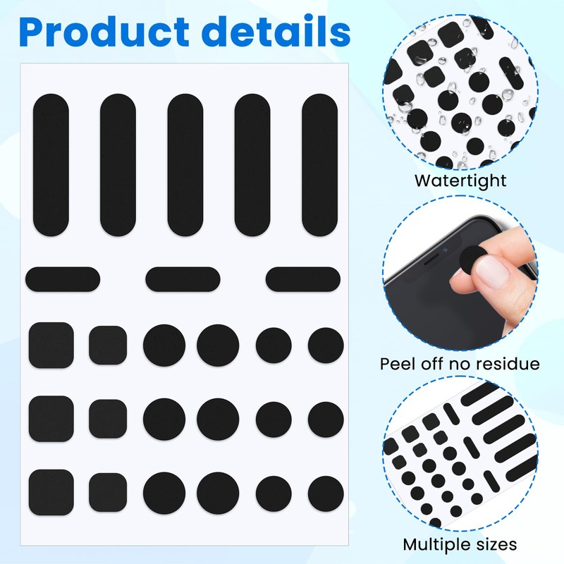 QfwdfcTrenz 26PCS Universal Webcam Covers Laptop Camera Cover Privacy Protection