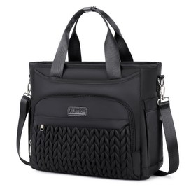 AIJIEKE Insulated Lunch Bag for Men Women, Lunch Box, Lunch Tote for Work, Large Leak Proof Cooler Bag with Removable Strap, Reusable Adult Lunchbag, Picnic, Office, Beach (A.Black)