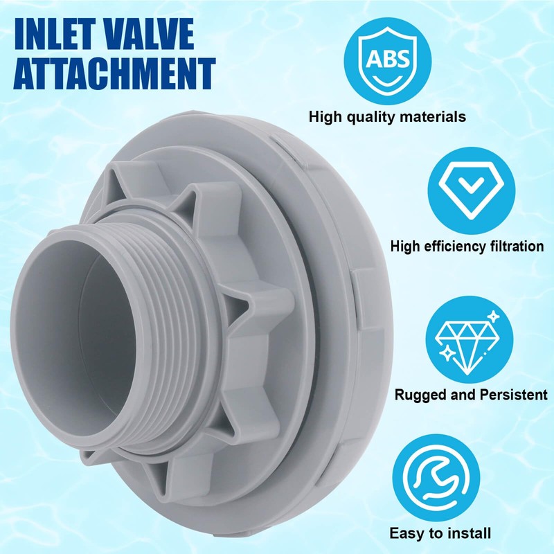 XT Pool Inlet Strainer P6H1317 Inlet Valve Attachment for Intex