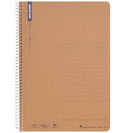 Maruman A5 spiral notebook ruled paper 40 sheets N237 10-volume set