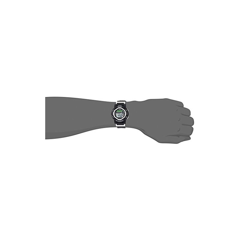 Arias ADWW17100-03 Men's Digital Dash Wristwatch, Waterproof, Multi-functional, Backlight, Urethane
