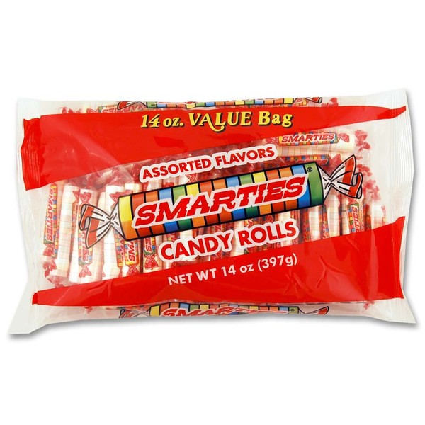 Smarties Candy Rolls, 14 oz