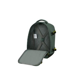 American Tourister Take2Cabin - Ryanair Cabin Bag 25 x 20 x 40 cm, 23 L, 0.50 kg, Hand Luggage, Airplane Backpack S Underseater, Green (Dark Forest)