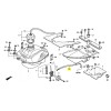Honda OEM Honda Fuel Petcock Fuel Line 17681-HM8-000 Recon 250