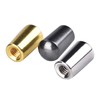 3Pcs Copper 3 Way Toggle Switch Knob Tip Cap for