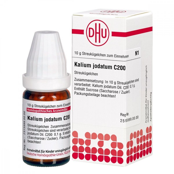 Potassium Iodine. C 200 Globules 10 g