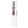 Portable Fishing Rod Bracket Practical Dual Spring Fishing Pole Metal