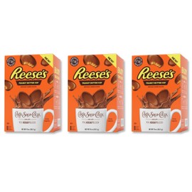Candy Shop Cocoa REESE'S Peanut Butter Cup Cocoa Mix, Hot Chocolate, Make Hot or Iced Cocoa, Made With Real Milk, Gluten Free, 1.25 oz packet (24 count)
