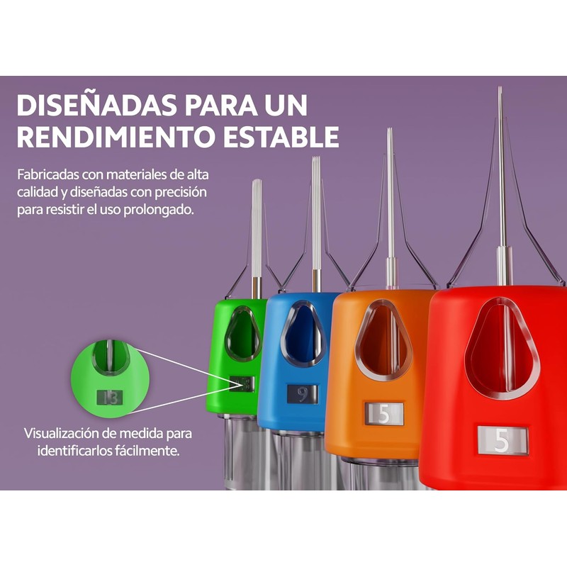 Kit de Cartuchos para Tatuaje OUO IMAGINACIÓN – 16 Piezas