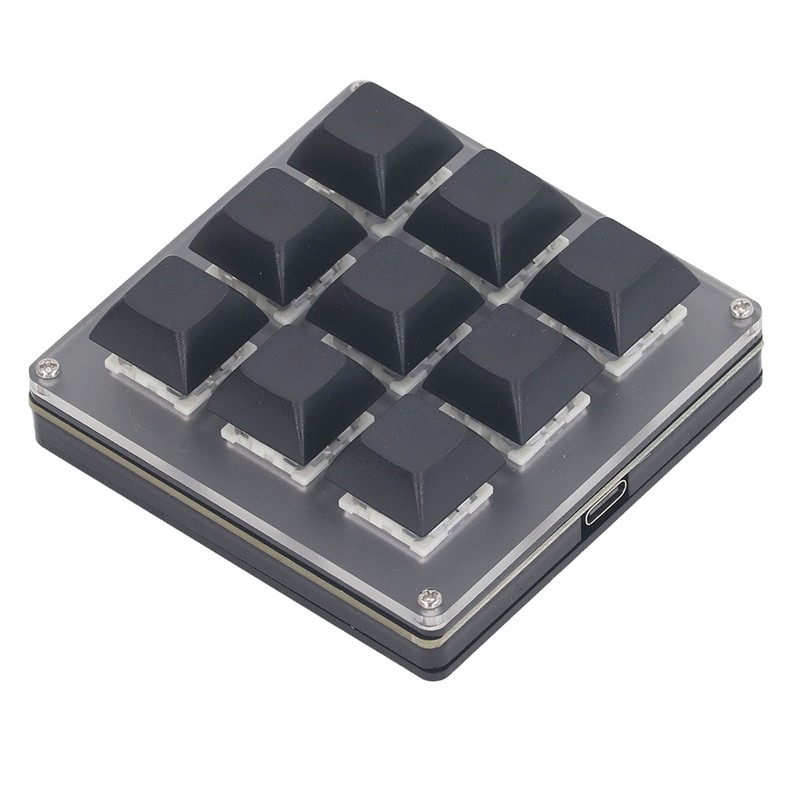 Mechanical Gaming Keyboard 2.4G USB Type C Bluetooth 9 Keys