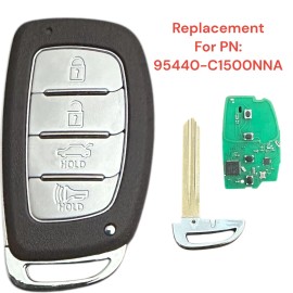 KEYXPRESS For Hyundai Sonata 2017 2018 2019 CQOFD00120 Remote Smart Key Fob 95440-C1500NNA