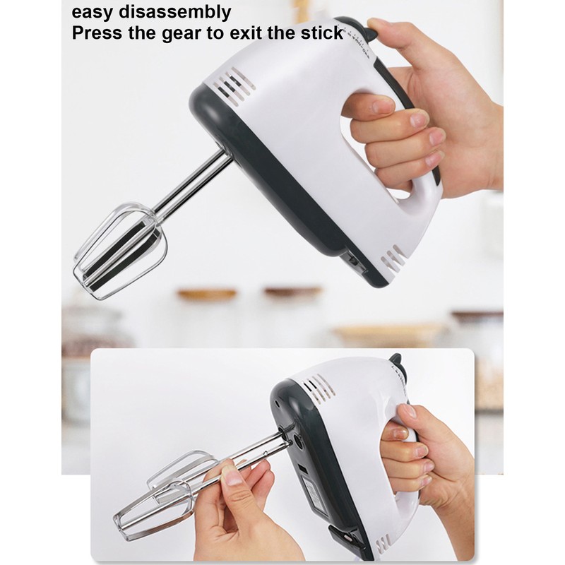 Electric Hand Mixer 180W 7 Speed Handle Mixer Household Egg