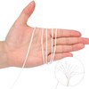 G2PLUS White String, 2MM 656 Feet White Cotton String, Cotton