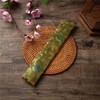 PHILSP Fan Protector Hand Fan Cover Bag Vintage Embroidery Floral