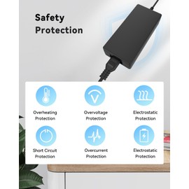 Accessory USA AC Adapter Charger Compatible with LEVOIT Superior 6000S Smart Evaporative Humidifier LEH-S601S-WUS Power Supply Cord Mains PSU