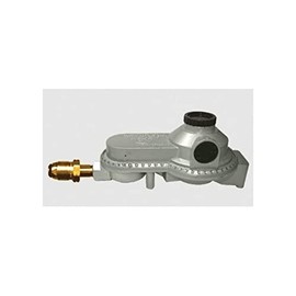 Gas-FLO GR-9954 2-Stage Low Pressure Gas Regulator with Excess Flow, Zinc, Domestic