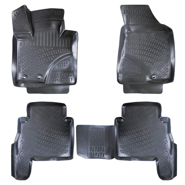 RizLiner Kia Sorento 2011-2013 Floor Mats 3D Custom Fit Compatible