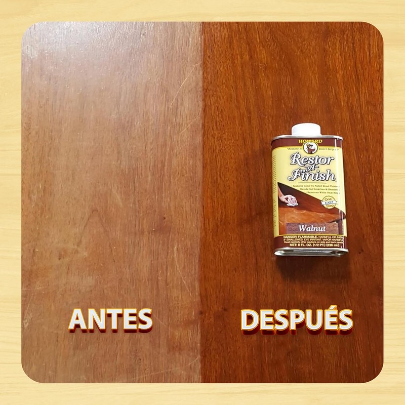 HOWARD - Restor-A-Finish: Restore Your Ebony Wood Finishes Repair Scratches,