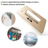 Gomake Wallpaper Smoothing Tool Large Wooden Squeegee with Felt for