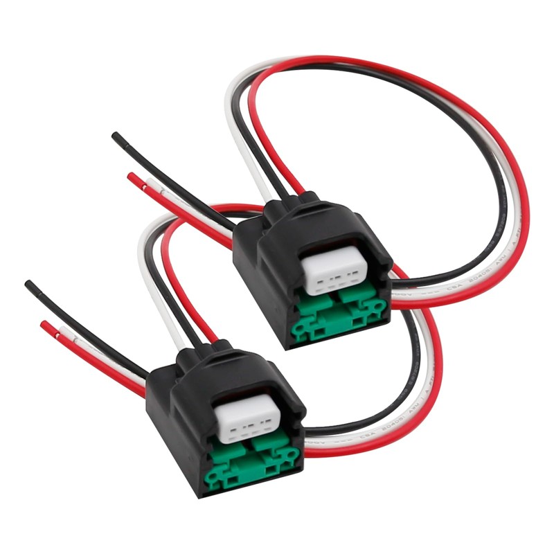 Anxingo 2Pcs 23731-4M500 Connector Harness Plug for Camshaft Position Crankshaft