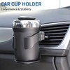 Yharnamite 2 Pcs Car Cup Holder, Adjustable Air Vent Cup
