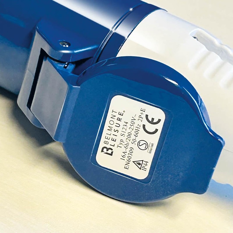 Belmont Leisure Electric Hook Up 13A Plug to 16A Socket