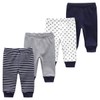 Kiddiezoom Baby 9-Piece Neutral Short Sleeve Long Pants Legging Outfit