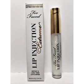 Too Faced Lip Injection Extreme Lip Plumper in Clear Full Size Free Shipping