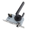 House Door Handle Lock Aluminum Black Antioxidant Coating Shock Resistance