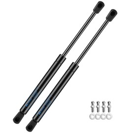 ARANA Gas Struts 20 inch 150LB, lgp8-200-150 Gas Shocks C16-17566 Lift Support Springs for Heavy Duty Boat Lid RV Under Bed Truck Tonneau Cover Trap Door Floor Hatch Box Lid, 2 Pcs