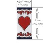 Daniella-M3 Spanish Hand-painted Ceramic Blue Number Tiles With Blue And
