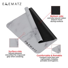 Pilates Reformer Mat (Marble)