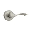 Kwikset Balboa Hall/Closet Lever in Satin Nickel