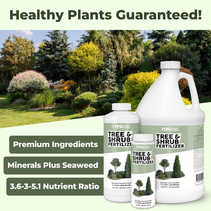 Tree and Shrub Fertilizer, Complete Liquid Tree and Shrub Plant