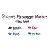 Sharpie 30002 Fine Point Permanent Marker Red Dozen