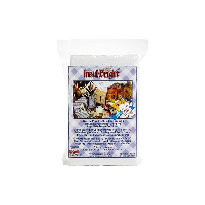 20 Pack - Insul-Bright Insulated Lining-36"x45",