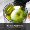 AMZCHEF Cold Press Juicer, Juicer Machines - 4.6" Large Feed