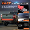 DOXMALL 60 Inch Aluminum Frame Tailgate Light Bars, Triple Row