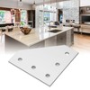 5PCS Flat Tie Plate Aluminum Alloy 5 Holes Compression Resistance
