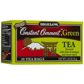 Bigelow Constant Comment Green Tea Bags, 20 ct (Pack of 6)