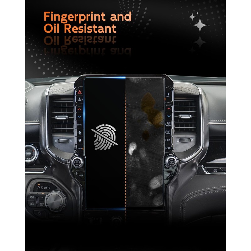 CDEFG For 2025 2026 Dodge RAM 1500 Screen Protector -