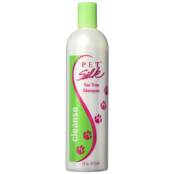Pet Silk Tea Tree Shampoo, 16-Ounce