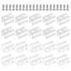 Boxonly Rope Light Mounting Brackets 60pcs Neon Light Fixing Clip