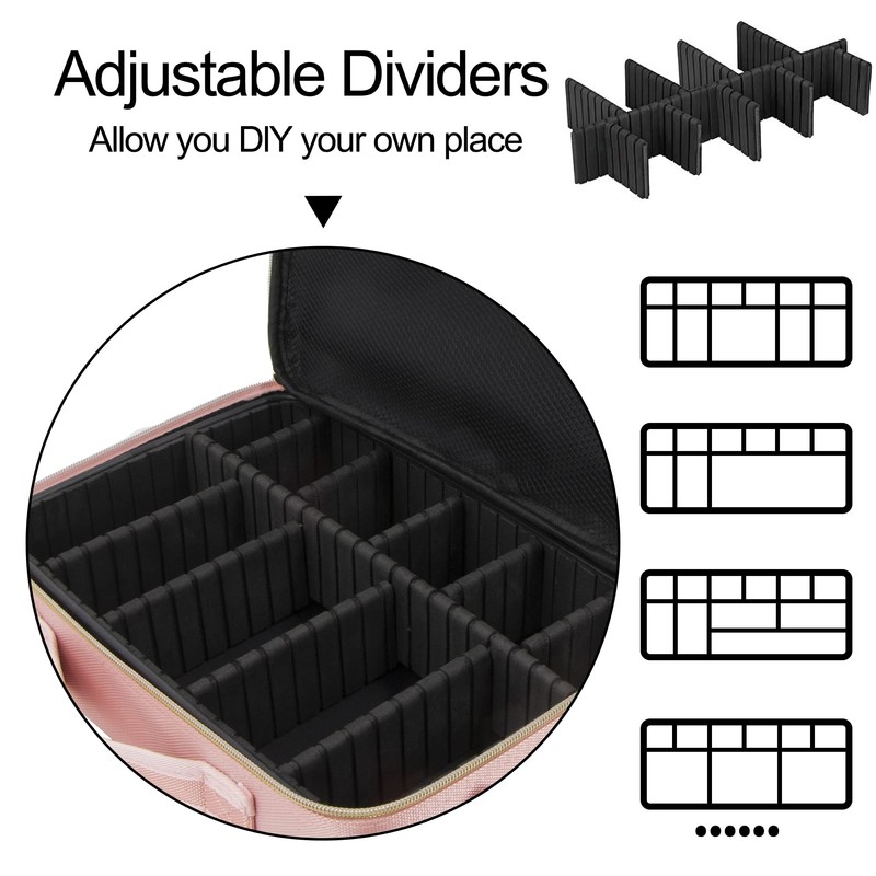 Time to Sparkle 35 * 24 * 12cm Travel Makeup