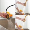 FLG Single Hole Hot Cold Water Mixer Sink Pull Out